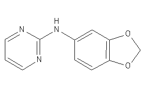 1,3-benzodioxol-5-yl(2-pyrimidyl)amine