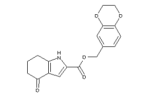 4-keto-1,5,6,7-tetrahydroindole-2-carboxylic Acid 2,3-dihydro-1,4-benzodioxin-6-ylmethyl Ester