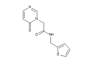 N-(2-furfuryl)-2-(6-ketopyrimidin-1-yl)acetamide