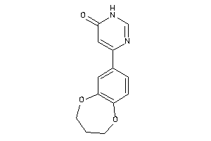 4-(3,4-dihydro-2H-1,5-benzodioxepin-7-yl)-1H-pyrimidin-6-one