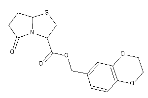 5-keto-3,6,7,7a-tetrahydro-2H-pyrrolo[2,1-b]thiazole-3-carboxylic Acid 2,3-dihydro-1,4-benzodioxin-6-ylmethyl Ester