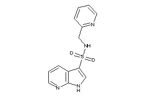 N-(2-pyridylmethyl)-1H-pyrrolo[2,3-b]pyridine-3-sulfonamide