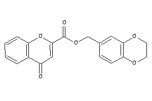 4-ketochromene-2-carboxylic Acid 2,3-dihydro-1,4-benzodioxin-6-ylmethyl Ester