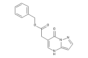 2-(7-keto-4H-pyrazolo[1,5-a]pyrimidin-6-yl)acetic Acid Benzyl Ester