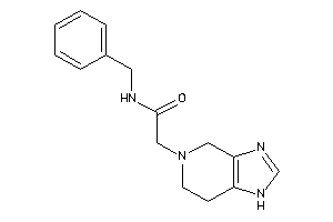 N-benzyl-2-(1,4,6,7-tetrahydroimidazo[4,5-c]pyridin-5-yl)acetamide