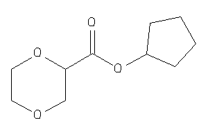 Image of 1,4-dioxane-2-carboxylic Acid Cyclopentyl Ester