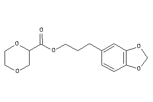 Image of 1,4-dioxane-2-carboxylic Acid 3-(1,3-benzodioxol-5-yl)propyl Ester