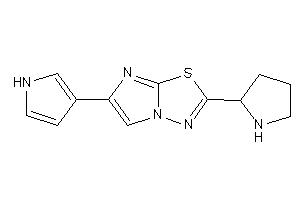 2-pyrrolidin-2-yl-6-(1H-pyrrol-3-yl)imidazo[2,1-b][1,3,4]thiadiazole