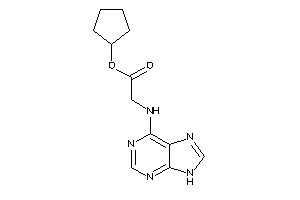 2-(9H-purin-6-ylamino)acetic Acid Cyclopentyl Ester