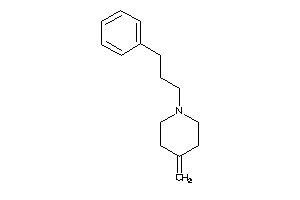4-methylene-1-(3-phenylpropyl)piperidine