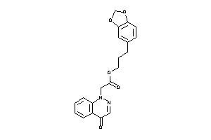 2-(4-ketocinnolin-1-yl)acetic Acid 3-(1,3-benzodioxol-5-yl)propyl Ester