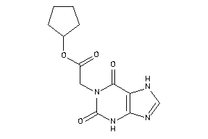 2-(2,6-diketo-3,7-dihydropurin-1-yl)acetic Acid Cyclopentyl Ester