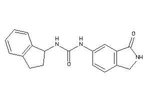 1-indan-1-yl-3-(3-ketoisoindolin-5-yl)urea