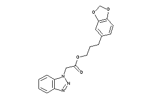 2-(benzotriazol-1-yl)acetic Acid 3-(1,3-benzodioxol-5-yl)propyl Ester