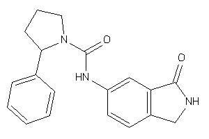 N-(3-ketoisoindolin-5-yl)-2-phenyl-pyrrolidine-1-carboxamide