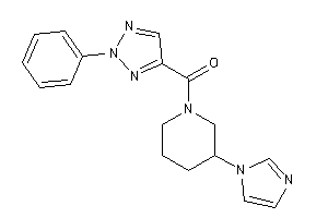 (3-imidazol-1-ylpiperidino)-(2-phenyltriazol-4-yl)methanone