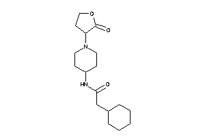 2-cyclohexyl-N-[1-(2-ketotetrahydrofuran-3-yl)-4-piperidyl]acetamide