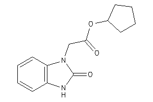 2-(2-keto-3H-benzimidazol-1-yl)acetic Acid Cyclopentyl Ester