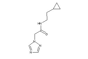 N-(2-cyclopropylethyl)-2-(1,2,4-triazol-1-yl)acetamide