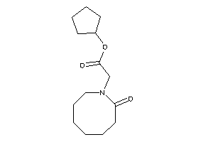 Image of 2-(2-ketoazocan-1-yl)acetic Acid Cyclopentyl Ester