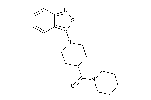 [1-(2,1-benzothiazol-3-yl)-4-piperidyl]-piperidino-methanone