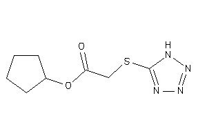 2-(1H-tetrazol-5-ylthio)acetic Acid Cyclopentyl Ester