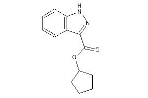 1H-indazole-3-carboxylic Acid Cyclopentyl Ester