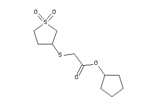 2-[(1,1-diketothiolan-3-yl)thio]acetic Acid Cyclopentyl Ester