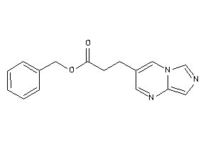 3-imidazo[1,5-a]pyrimidin-3-ylpropionic Acid Benzyl Ester