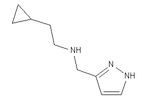 2-cyclopropylethyl(1H-pyrazol-3-ylmethyl)amine