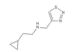 2-cyclopropylethyl(thiadiazol-4-ylmethyl)amine
