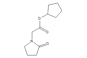 2-(2-ketopyrrolidino)acetic Acid Cyclopentyl Ester