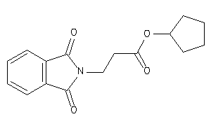 3-phthalimidopropionic Acid Cyclopentyl Ester