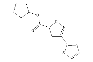 3-(2-thienyl)-2-isoxazoline-5-carboxylic Acid Cyclopentyl Ester