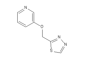 2-(3-pyridyloxymethyl)-1,3,4-thiadiazole