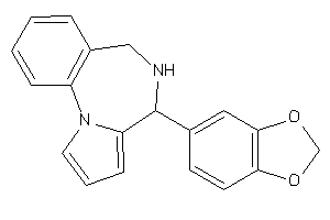 4-(1,3-benzodioxol-5-yl)-5,6-dihydro-4H-pyrrolo[1,2-a][1,4]benzodiazepine