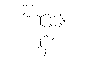 6-phenylisoxazolo[5,4-b]pyridine-4-carboxylic Acid Cyclopentyl Ester