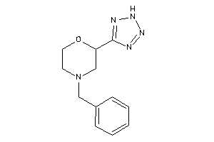 4-benzyl-2-(2H-tetrazol-5-yl)morpholine