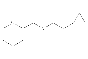 2-cyclopropylethyl(3,4-dihydro-2H-pyran-2-ylmethyl)amine