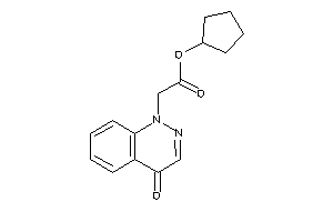 Image of 2-(4-ketocinnolin-1-yl)acetic Acid Cyclopentyl Ester