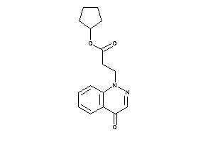 Image of 3-(4-ketocinnolin-1-yl)propionic Acid Cyclopentyl Ester