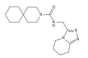 N-(5,6,7,8-tetrahydro-[1,2,4]triazolo[4,3-a]pyridin-3-ylmethyl)-3-azaspiro[5.5]undecane-3-carboxamide