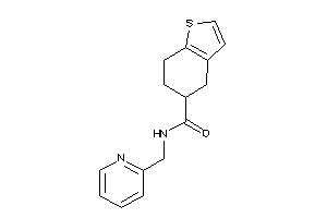 N-(2-pyridylmethyl)-4,5,6,7-tetrahydrobenzothiophene-5-carboxamide