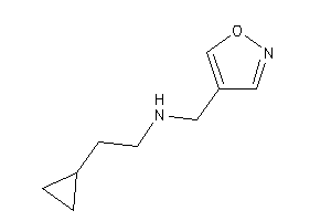 2-cyclopropylethyl(isoxazol-4-ylmethyl)amine