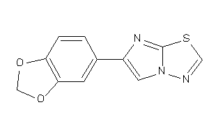 6-(1,3-benzodioxol-5-yl)imidazo[2,1-b][1,3,4]thiadiazole