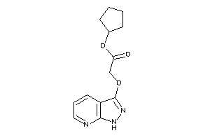 Image of 2-(1H-pyrazolo[3,4-b]pyridin-3-yloxy)acetic Acid Cyclopentyl Ester