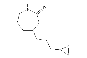 4-(2-cyclopropylethylamino)azepan-2-one