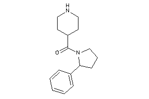 (2-phenylpyrrolidino)-(4-piperidyl)methanone