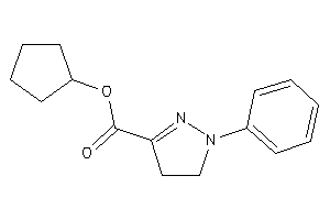 1-phenyl-2-pyrazoline-3-carboxylic Acid Cyclopentyl Ester