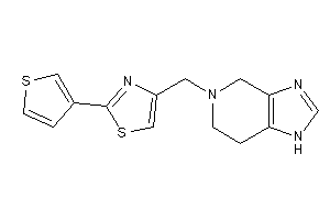 4-(1,4,6,7-tetrahydroimidazo[4,5-c]pyridin-5-ylmethyl)-2-(3-thienyl)thiazole